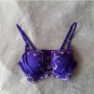 La SENZA Vibrant Purple Lace Bra